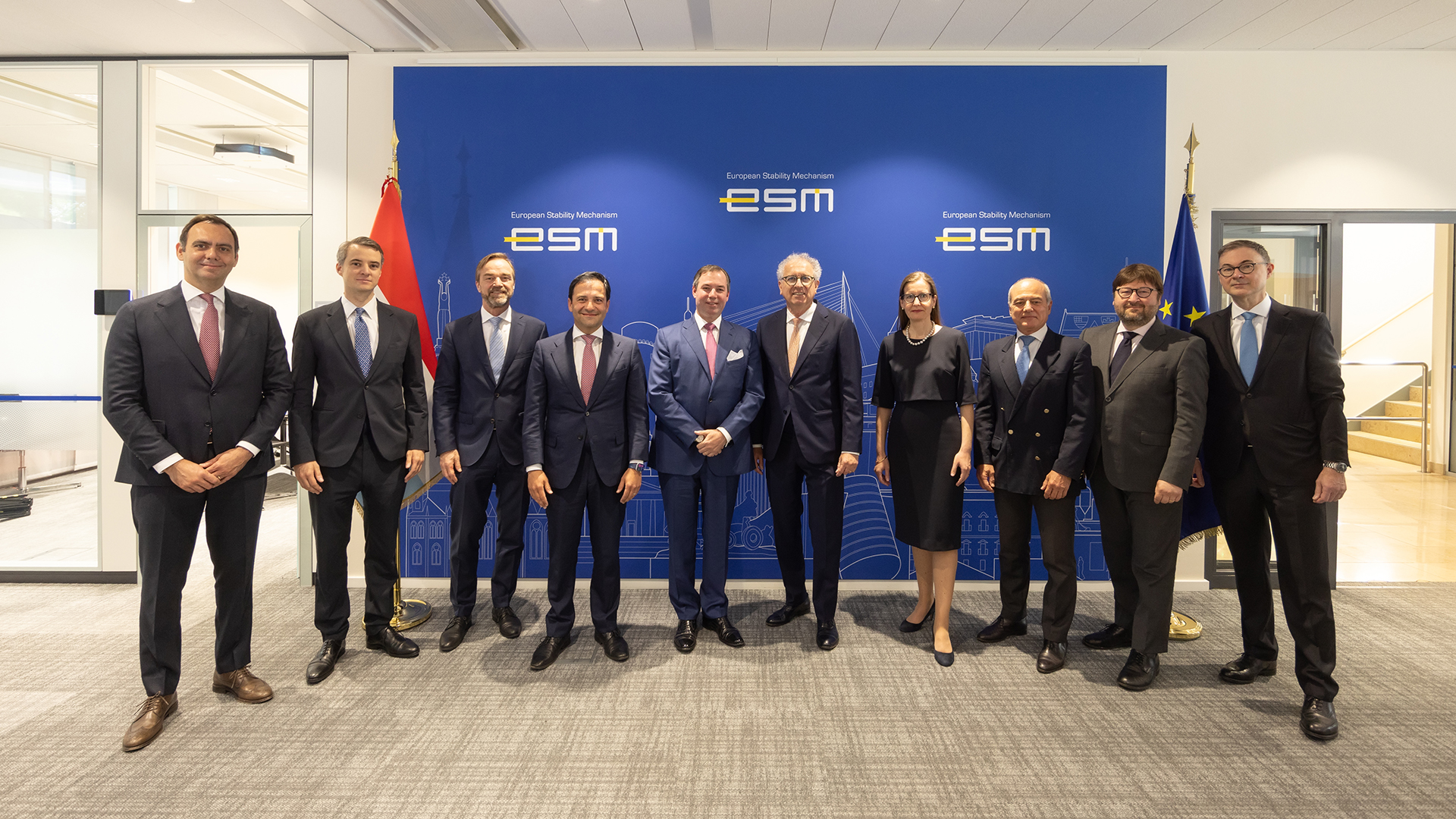 HRH Prince Guillaume - visiting ESM
