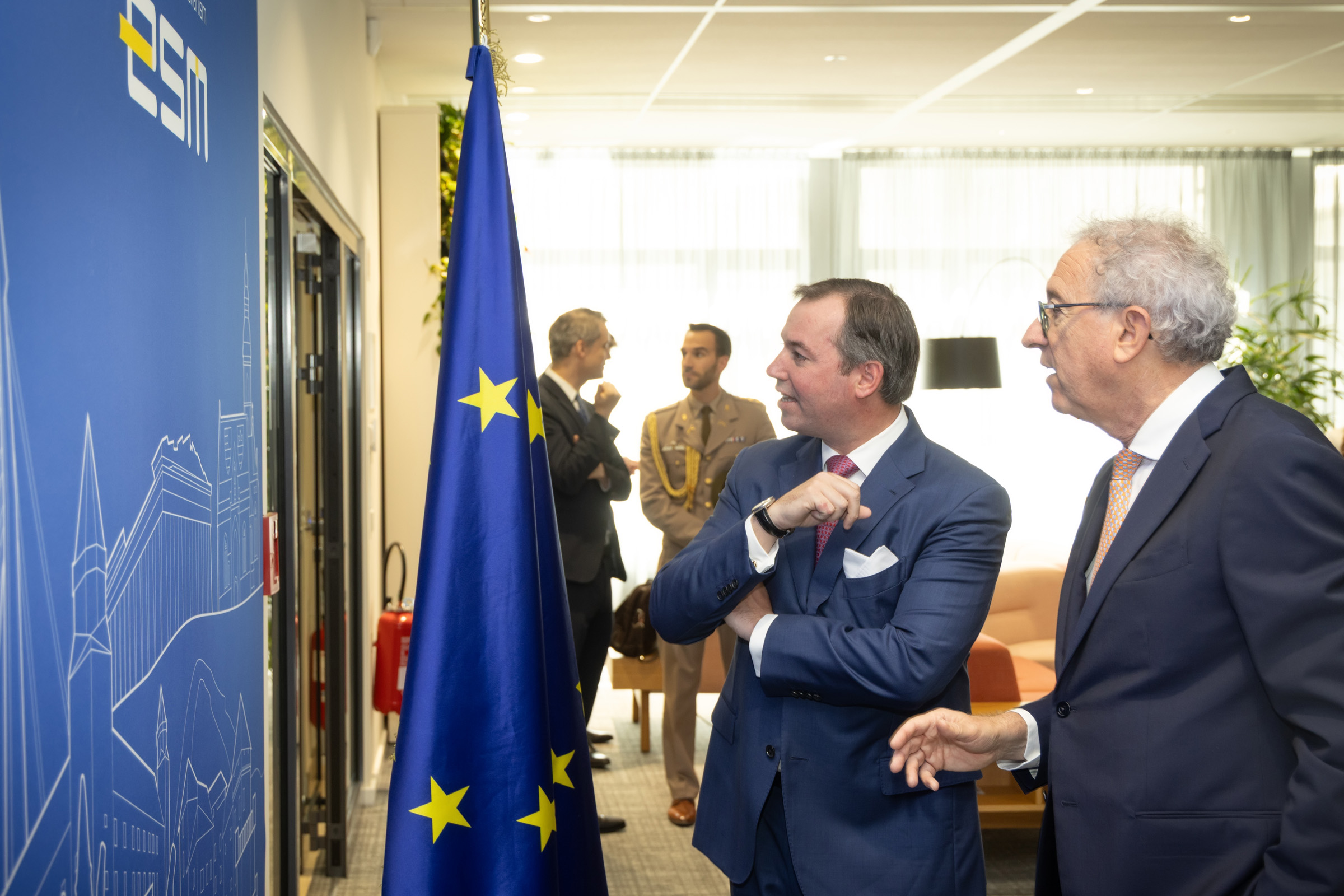 HRH Prince Guillaume - visiting ESM