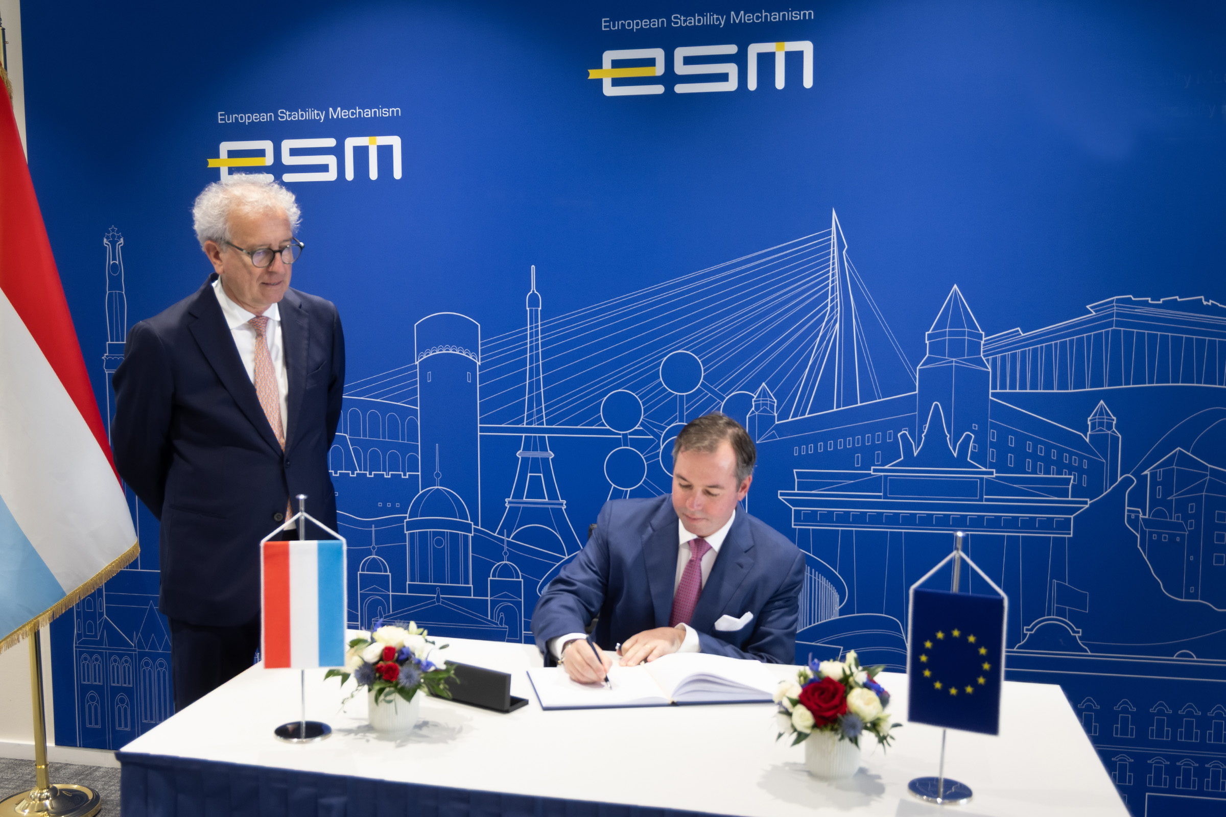 HRH Prince Guillaume - visiting ESM