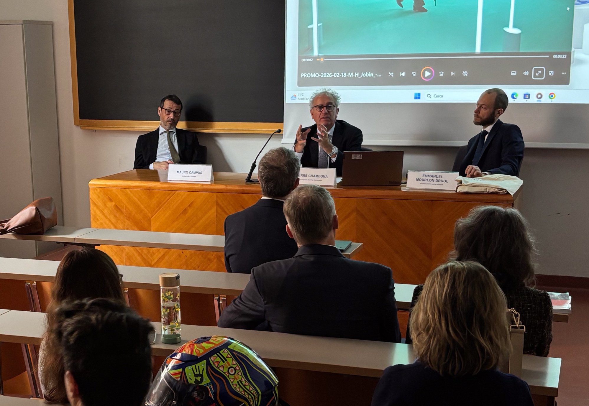 Armando Barucco and Pierre Gramegna