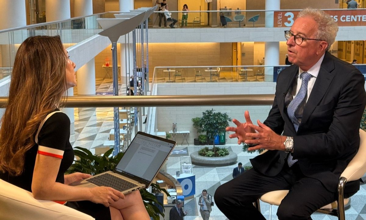 ESM Managing Director Pierre Gramegna interviewed by CNBC anchor Karen Tso