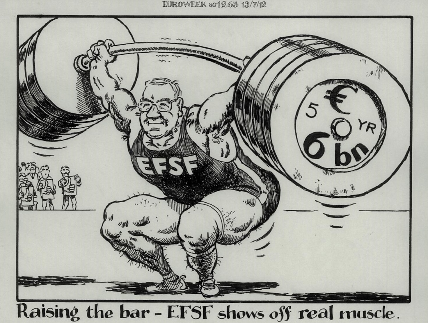 Cartoon about EFSF 
