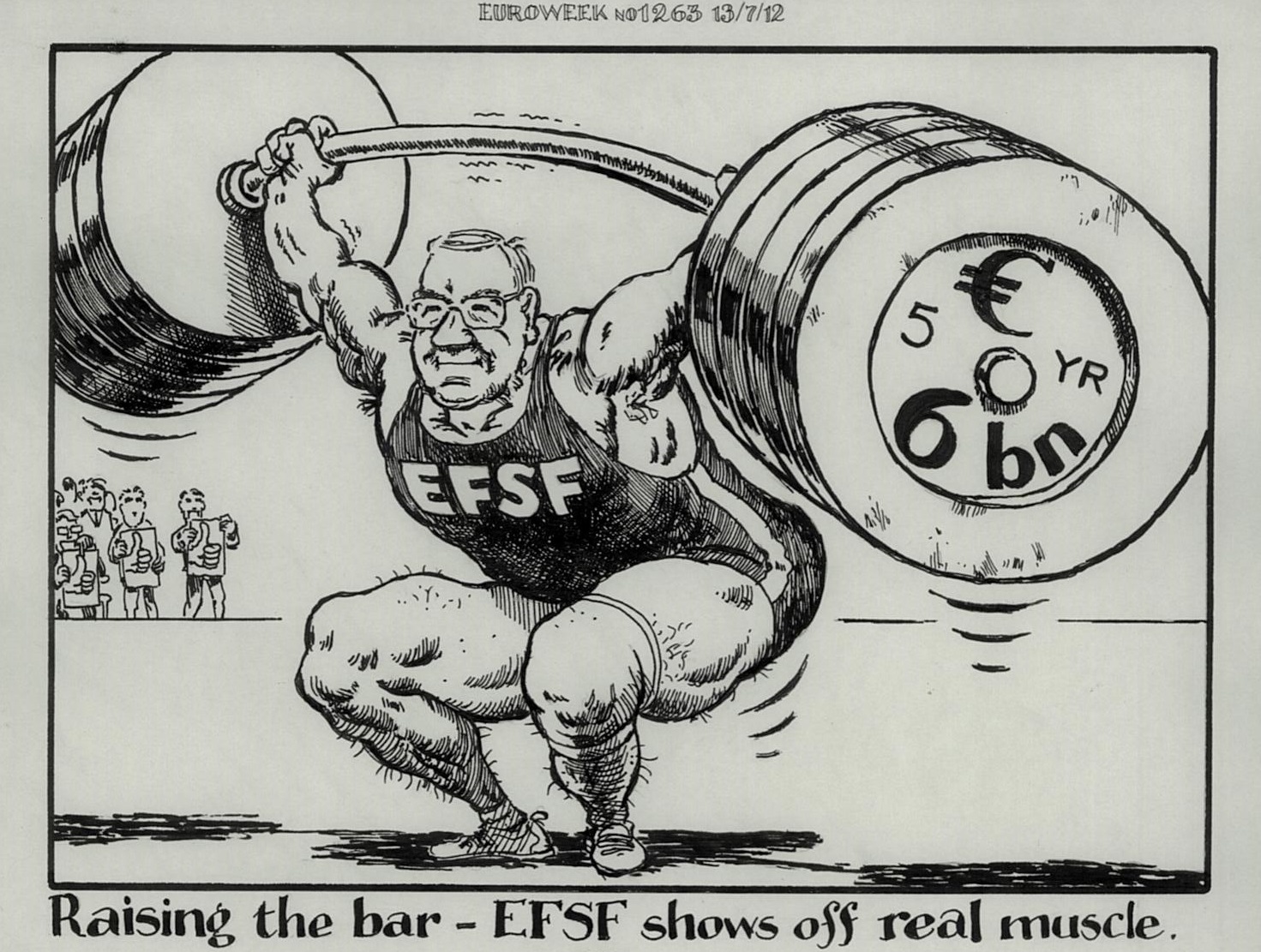 Cartoon about EFSF
