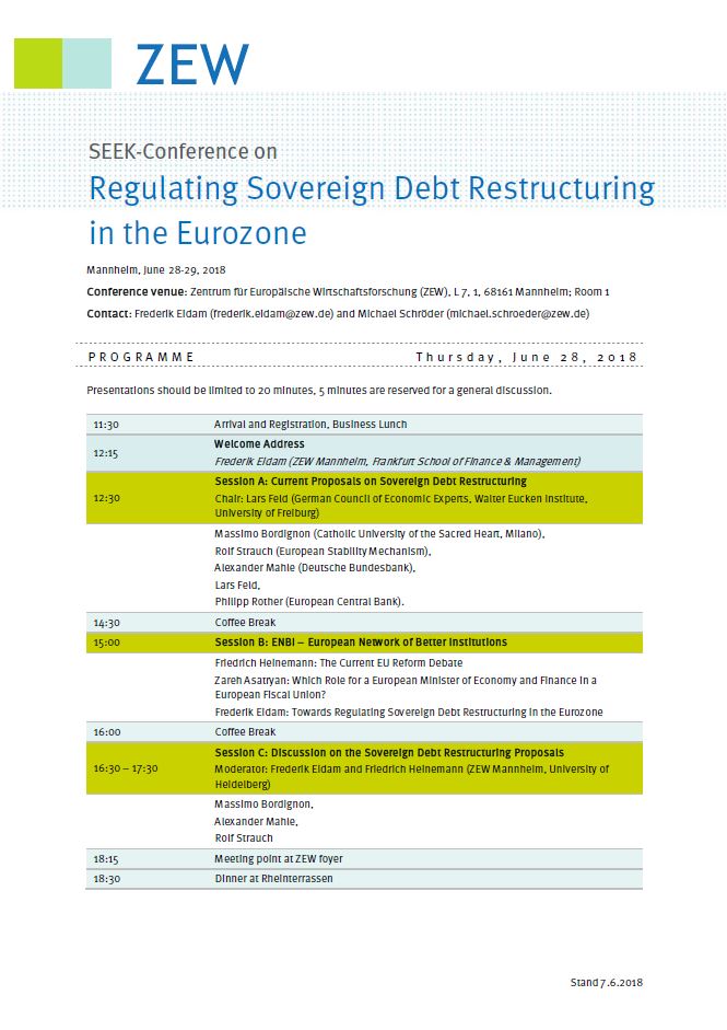 ZEW Agenda Page 1