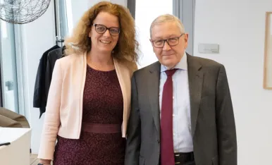 Isabel Schnabel and Klaus Regling