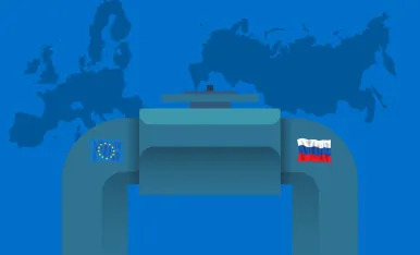 EU-Russia gas pipeline