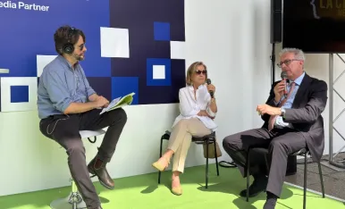 Rai 3 interview image