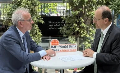 Pierre Gramegna in interview with Martin Muhleisen 
