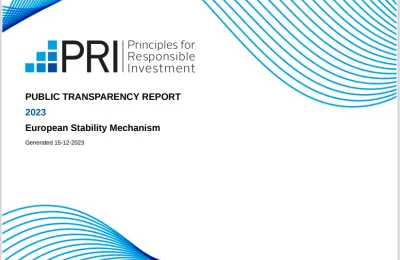 PRI public transparency report 2023 ESM