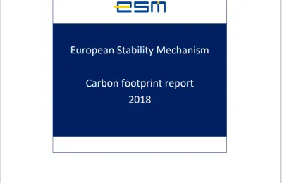 carbon footprint report 2018 cover