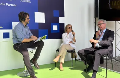 Rai 3 interview image