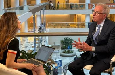 ESM Managing Director Pierre Gramegna interviewed by CNBC anchor Karen Tso