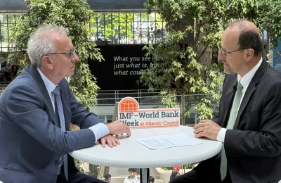 Pierre Gramegna in interview with Martin Muhleisen 