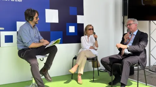 Rai 3 interview image