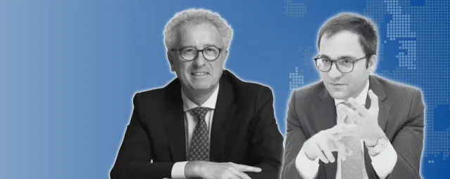 Pierre Gramegna and Kalin Anev Janse