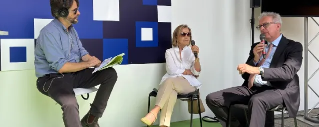 Rai 3 interview image