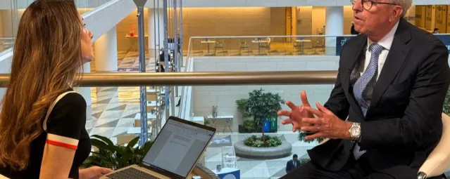 ESM Managing Director Pierre Gramegna interviewed by CNBC anchor Karen Tso