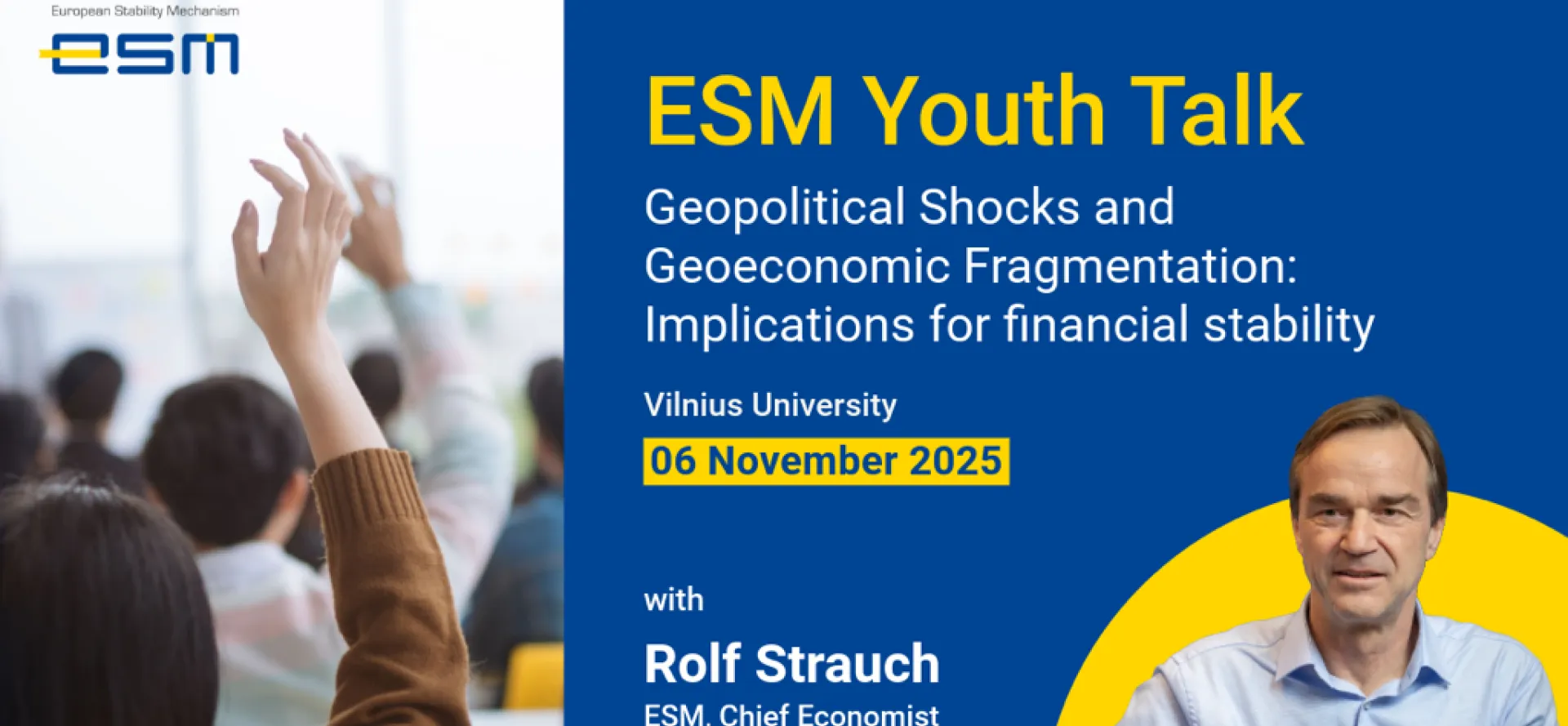 ESM Youth Talk Vilnius University