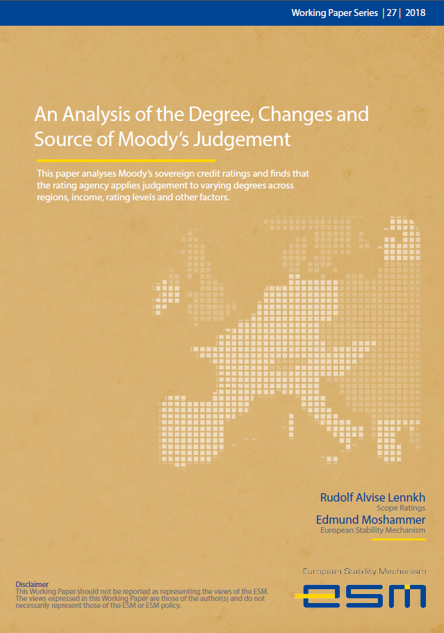 Sovereign Ratings An Analysis of the Degree, Changes and Source of