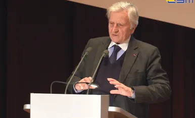 Former ECB President Jean-Claude Trichet speaks at ESM Conference-724-466