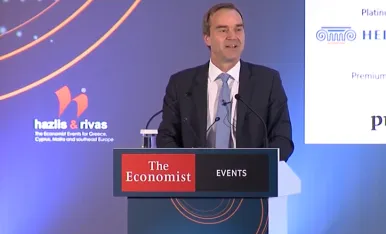 Rolf Strauch at Economist 14th Cyprus Summit-724-466