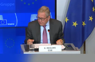 Klaus Regling at Eurogroup Press Conference 1 October 2018-724-466