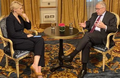 Klaus Regling in interview with Sia Kossioni, Skai TV (Greece)-724-466