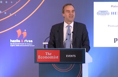 Rolf Strauch at Economist 14th Cyprus Summit-724-466