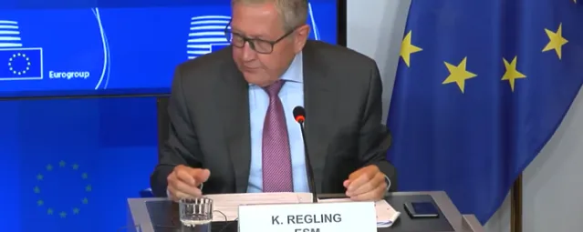 Klaus Regling at Eurogroup Press Conference 1 October 2018-724-466