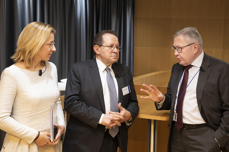 J. Dahl, V. Constâncio and K. Regling