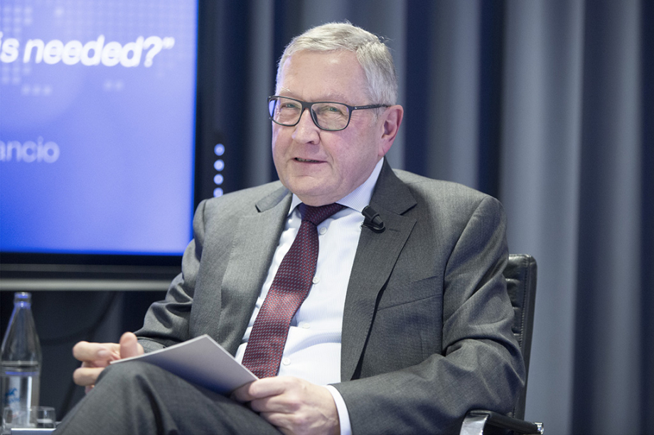 K. Regling speaking