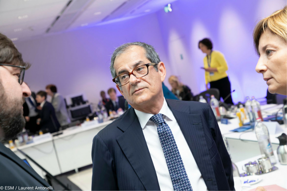 Mr Giovanni TRIA, Italian Minister for Economic Affairs and Finance
