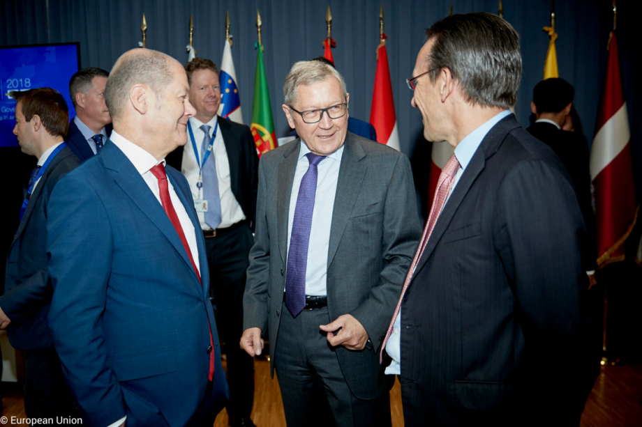 Mr Olaf SCHOLZ, German Federal Minister for Finance; Mr Klaus REGLING, European SMr Olaf SCHOLZ, German Federal Minister for Finance; Mr Klaus REGLING, European Stability Mechanism Managing Director; Mr Olaf SCHOLZ, German Federal Minister for Finance; Mr. Jörg KUKIES, State Secretary, Ministry of Finance Germanytability Mechanism Managing Director